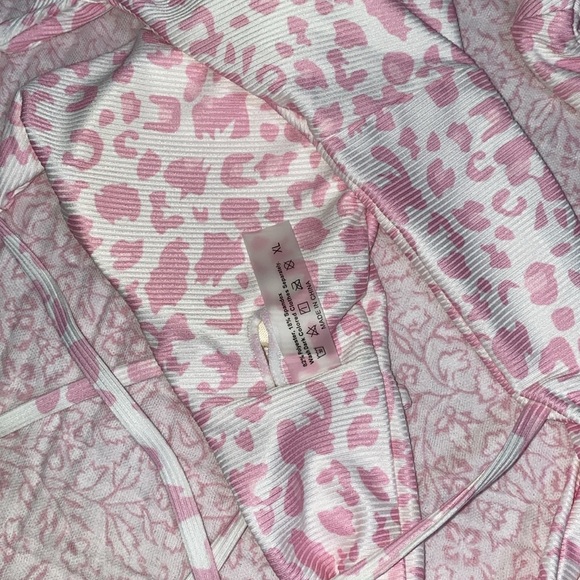 NWT Pink cheetah print bikini - Picture 5 of 6